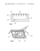 COOLED COMPONENT FOR A GAS TURBINE diagram and image