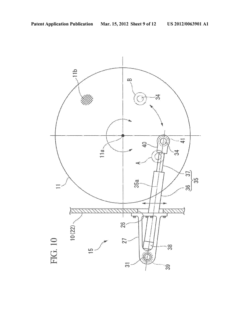 WIND TURBINE BLADE PITCH-CONTROL SYSTEM, AND WIND TURBINE ROTOR AND WIND     TURBINE GENERATOR PROVIDED WITH THE SAME - diagram, schematic, and image 10