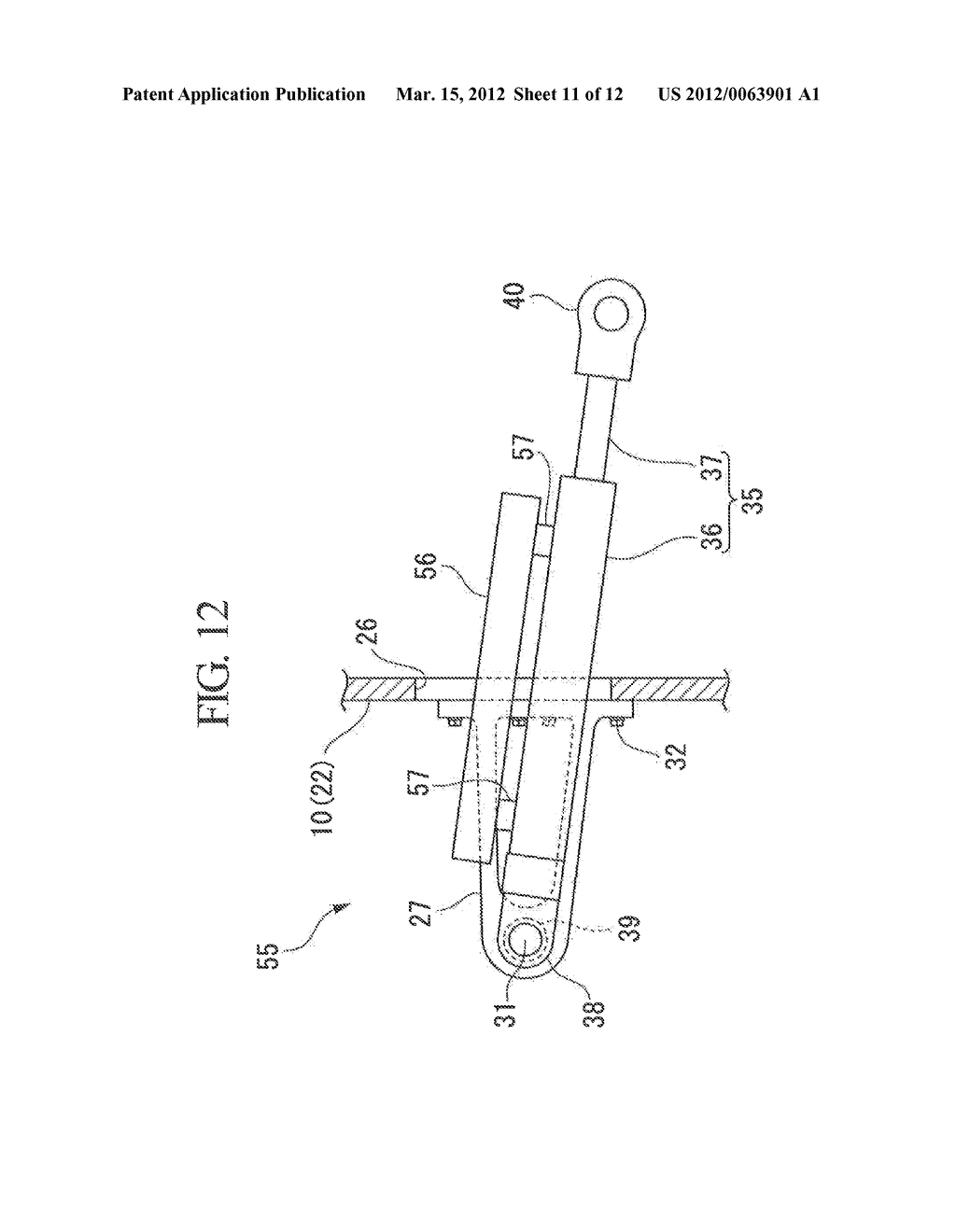 WIND TURBINE BLADE PITCH-CONTROL SYSTEM, AND WIND TURBINE ROTOR AND WIND     TURBINE GENERATOR PROVIDED WITH THE SAME - diagram, schematic, and image 12