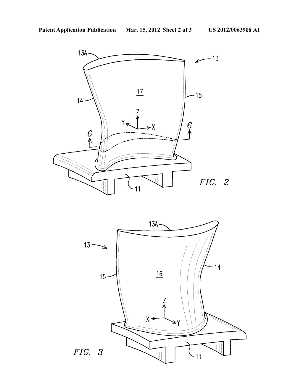 TURBINE VANE NOMINAL AIRFOIL PROFILE - diagram, schematic, and image 03