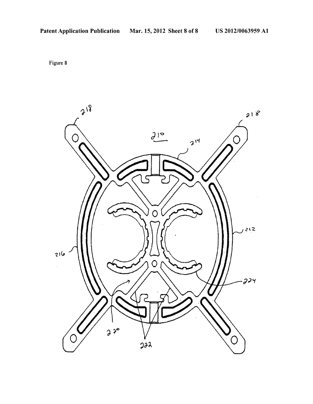 Reactor clamp and apparatus for sanitizing air and spaces including     reactor clamp - diagram, schematic, and image 09