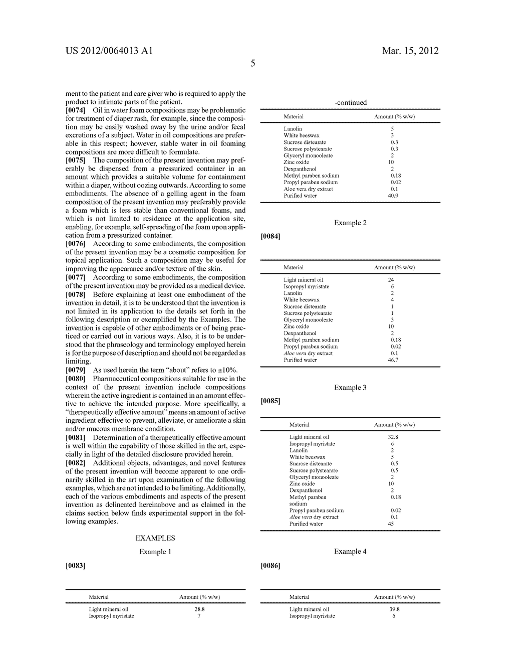 FOAMABLE TOPICAL COMPOSITION - diagram, schematic, and image 06