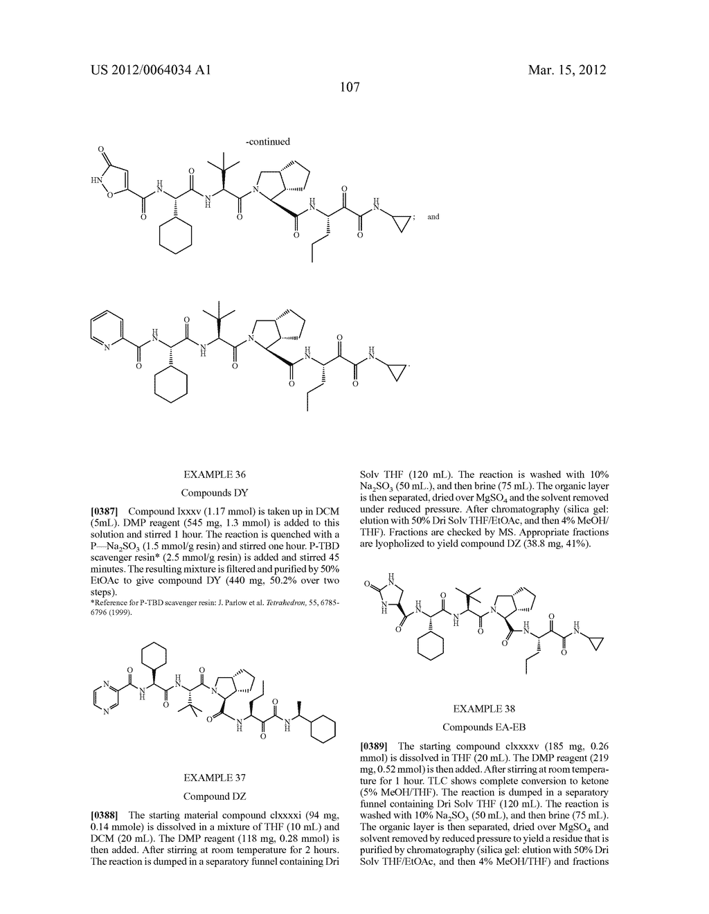 Peptidomimetic protease inhibitors - diagram, schematic, and image 122