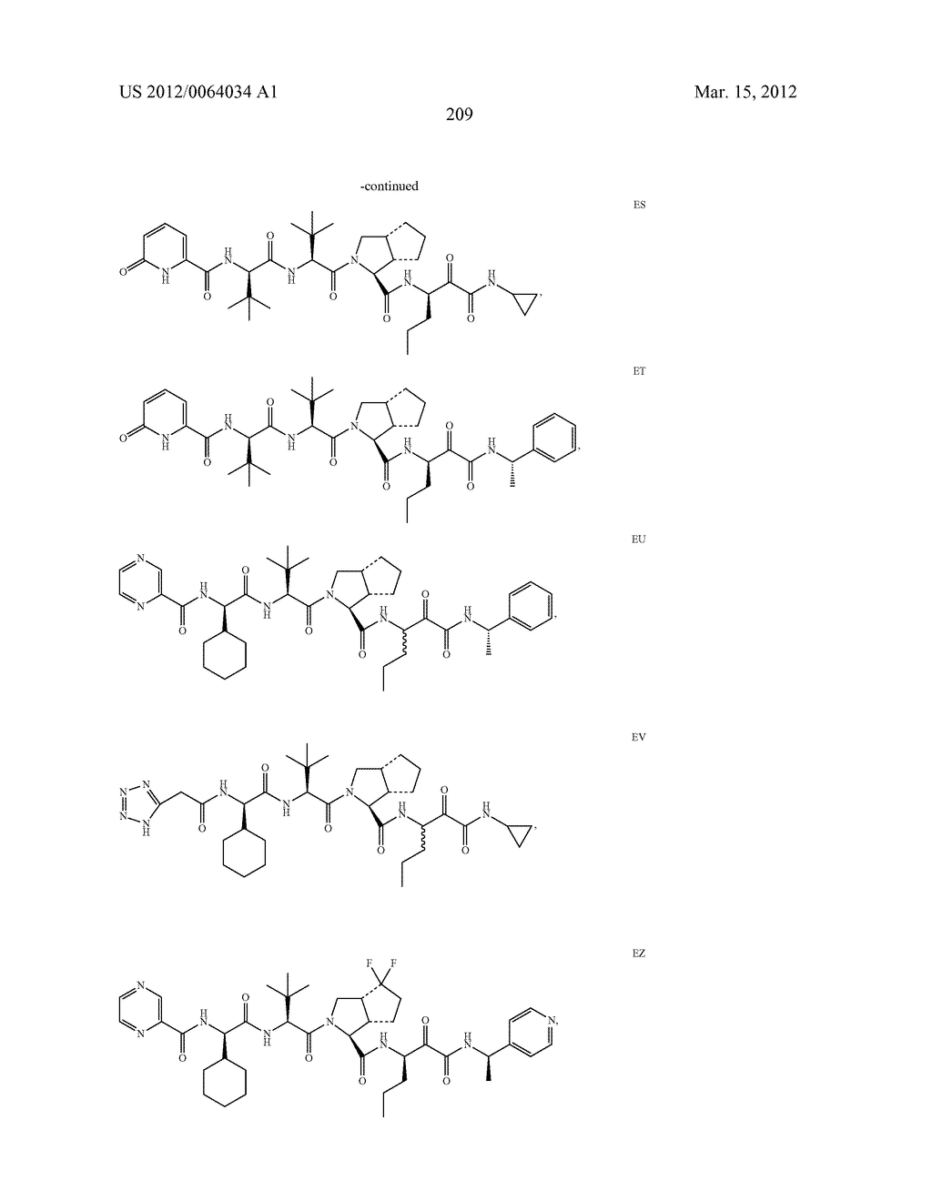 Peptidomimetic protease inhibitors - diagram, schematic, and image 224