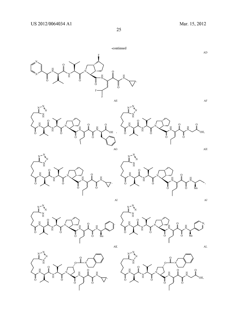 Peptidomimetic protease inhibitors - diagram, schematic, and image 40