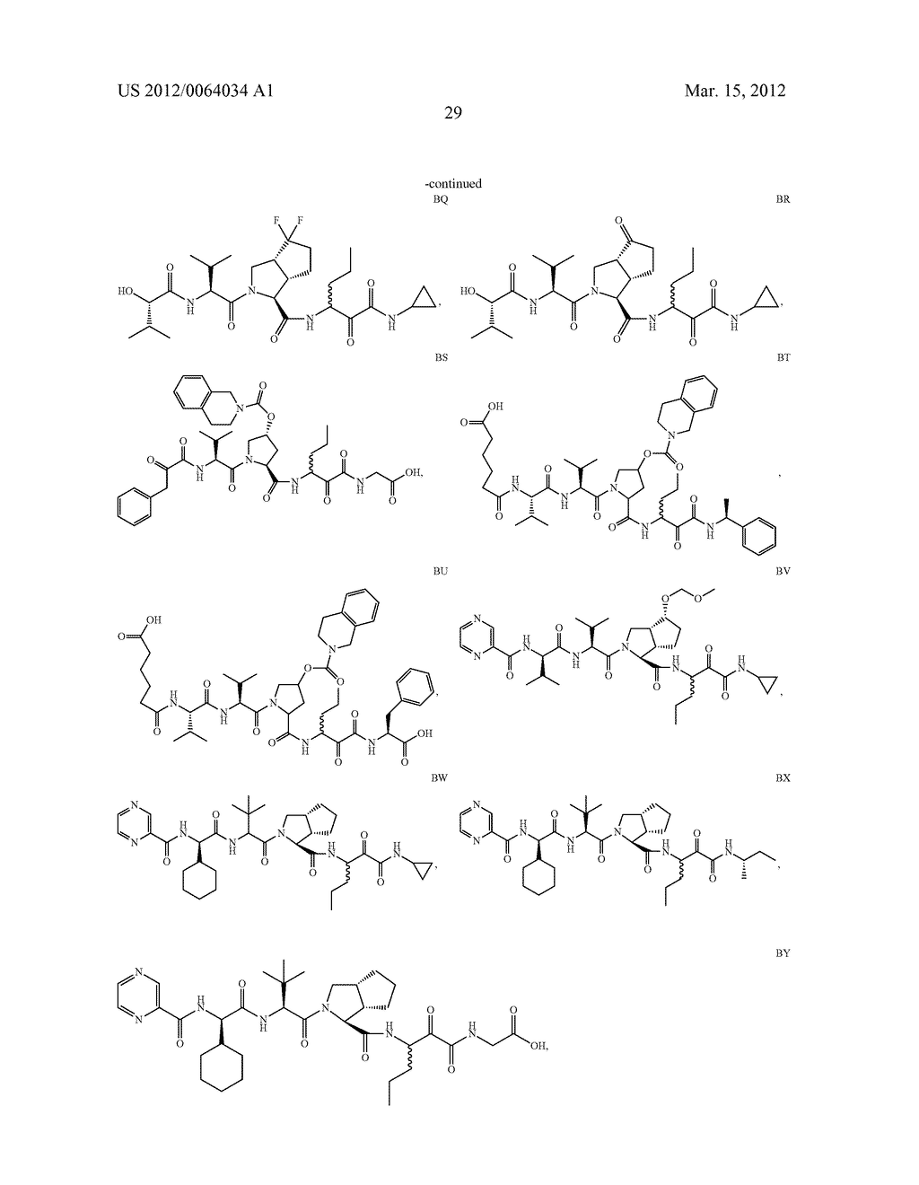 Peptidomimetic protease inhibitors - diagram, schematic, and image 44