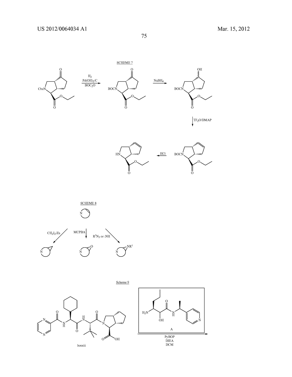 Peptidomimetic protease inhibitors - diagram, schematic, and image 90