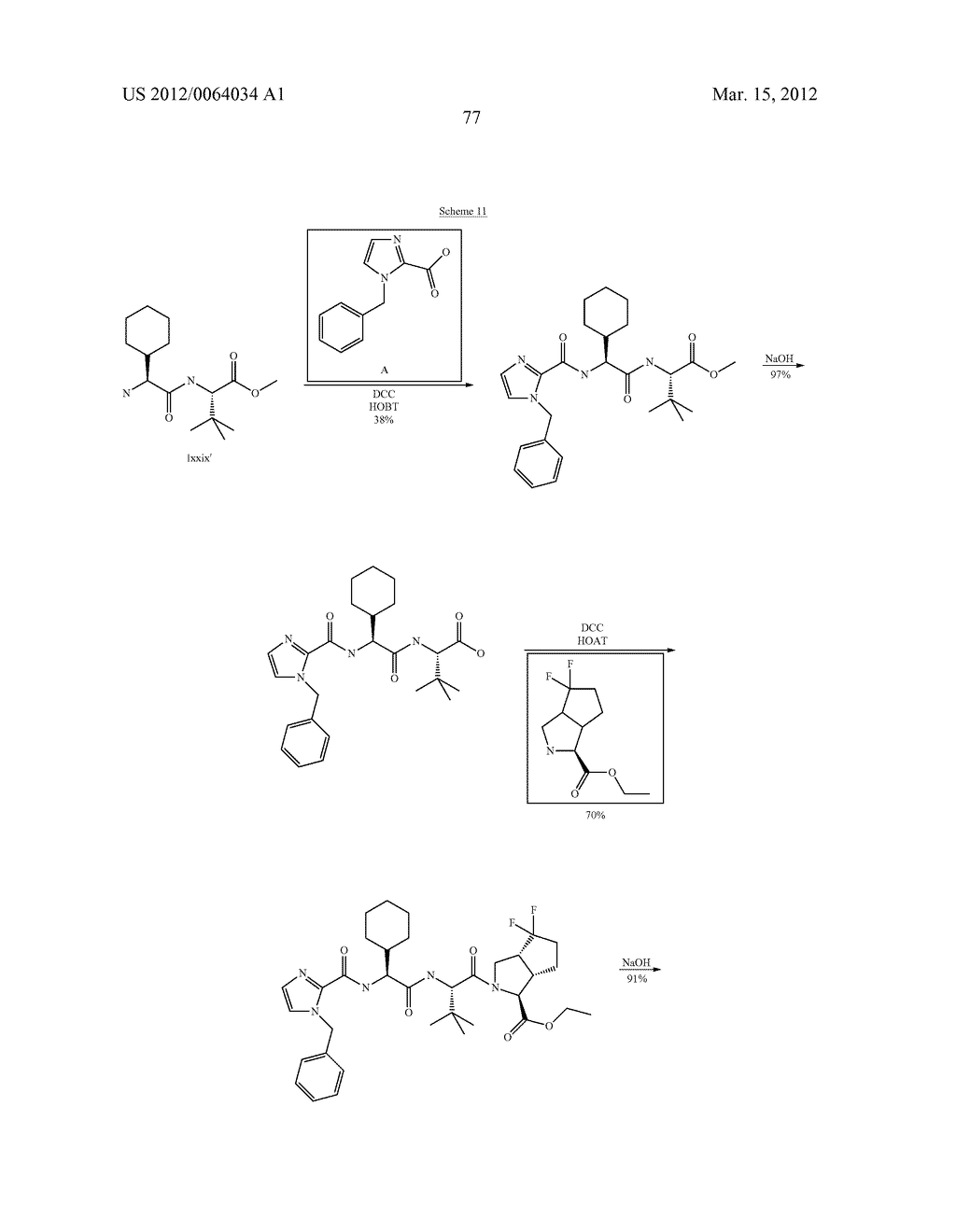 Peptidomimetic protease inhibitors - diagram, schematic, and image 92