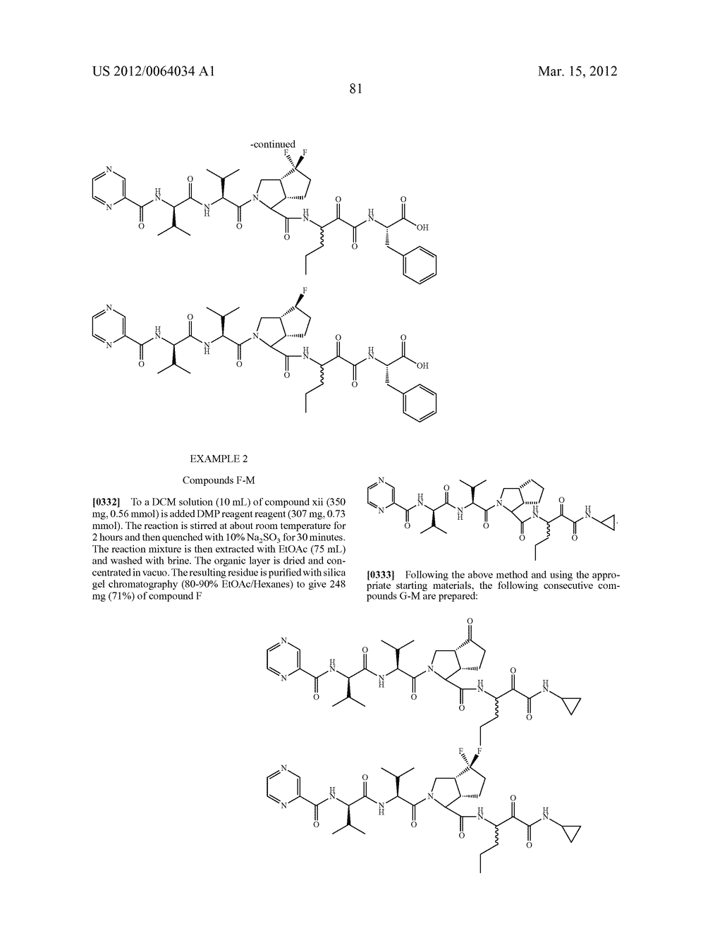 Peptidomimetic protease inhibitors - diagram, schematic, and image 96