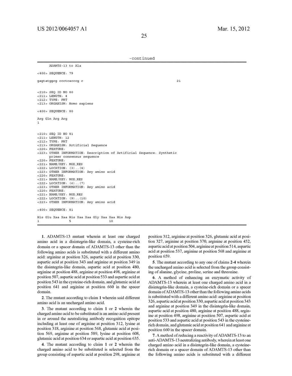 NOVEL ADAMTS-13 MUTANT - diagram, schematic, and image 36