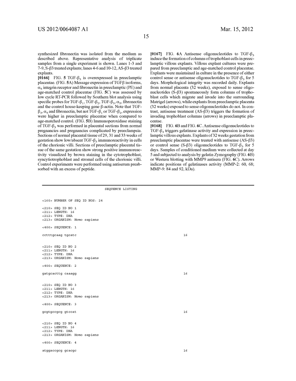 METHODS TO DIAGNOSE A REQUIRED REGULATION OF TROPHOBLAST INVASION - diagram, schematic, and image 37