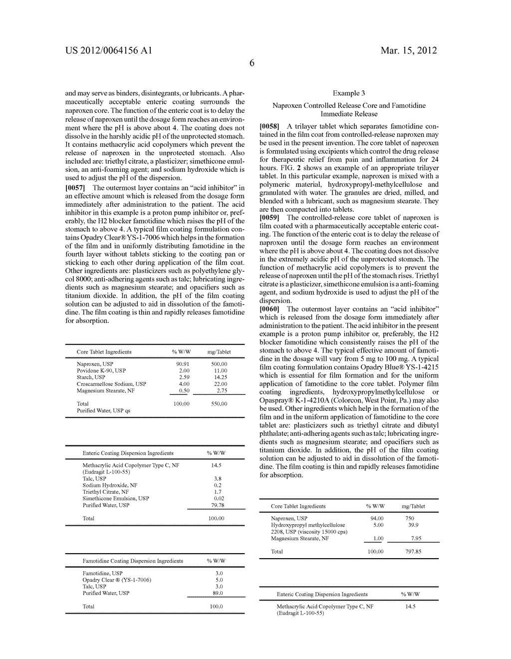 Pharmaceutical Compositions for the Coordinated Delivery of NSAIDs - diagram, schematic, and image 09