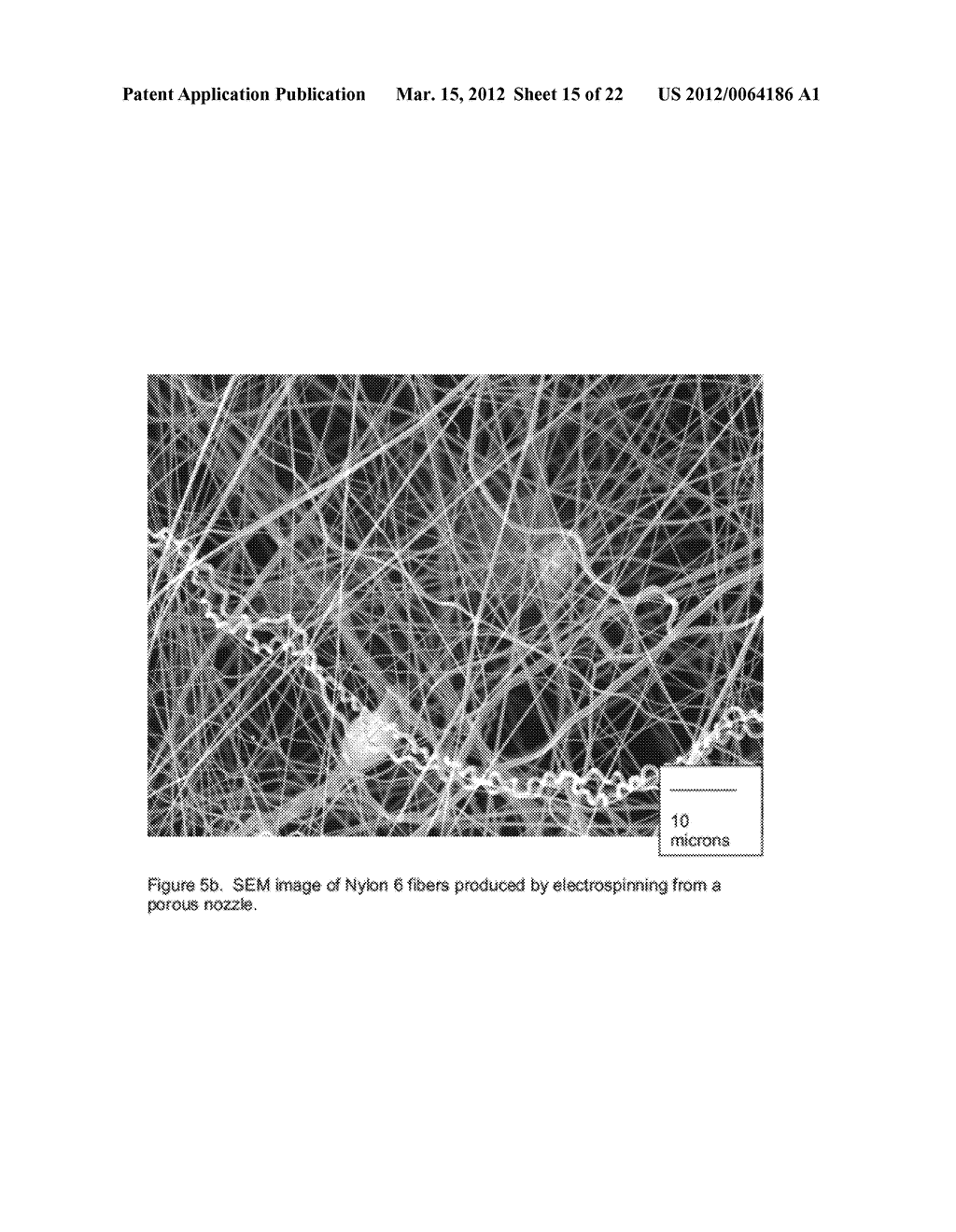 METHOD AND DEVICE FOR PRODUCING ELECTROSPUN FIBERS AND FIBERS PRODUCED     THEREBY - diagram, schematic, and image 16