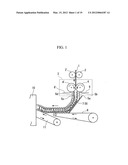 APPARATUS FOR CUTTING AND EJECTING NOODLES, AND NOODLE SCRAPER diagram and image