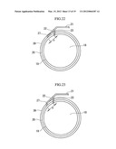 APPARATUS FOR CUTTING AND EJECTING NOODLES, AND NOODLE SCRAPER diagram and image