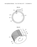 APPARATUS FOR CUTTING AND EJECTING NOODLES, AND NOODLE SCRAPER diagram and image