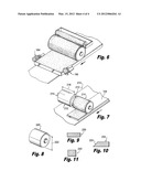 METHOD AND SYSTEM FOR COATING VINYL PRODUCTS diagram and image