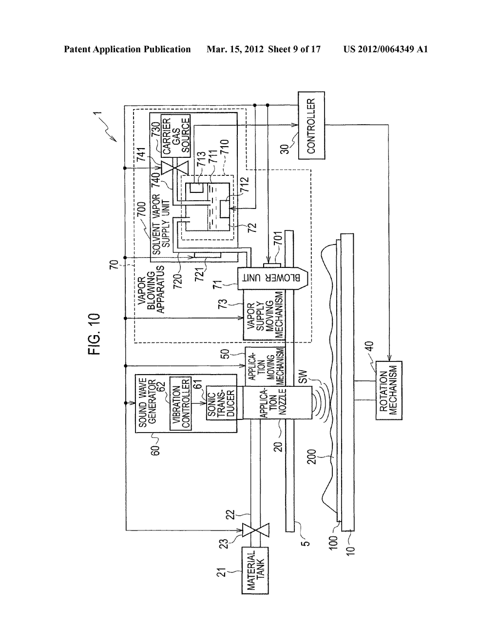 FILM FORMING APPARATUS, FILM FORMING METHOD, AND ELECTRONIC DEVICE - diagram, schematic, and image 10