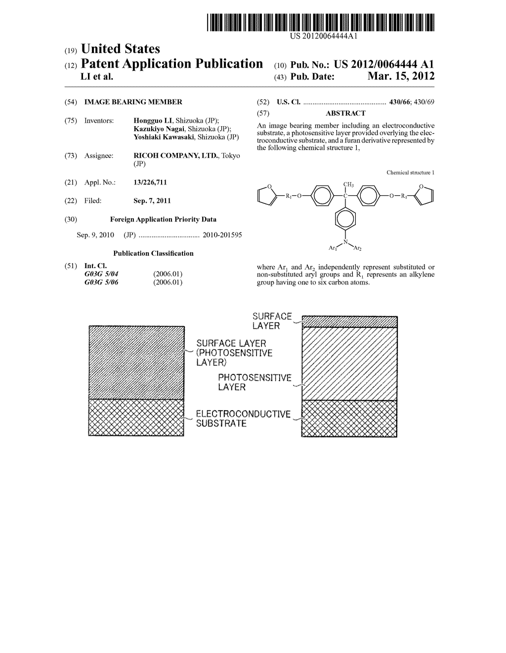 IMAGE BEARING MEMBER - diagram, schematic, and image 01