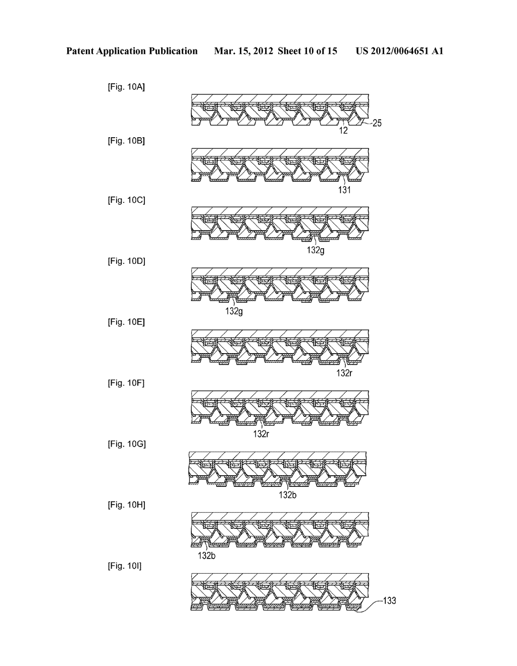 METHOD FOR MANUFACTURING ORGANIC ELECTROLUMINESCENT DISPLAY APPARATUS - diagram, schematic, and image 11