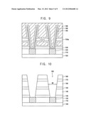 METHODS OF FORMING A CAPACITOR STRUCTURE AND METHODS OF MANUFACTURING     SEMICONDUCTOR DEVICES USING THE SAME diagram and image