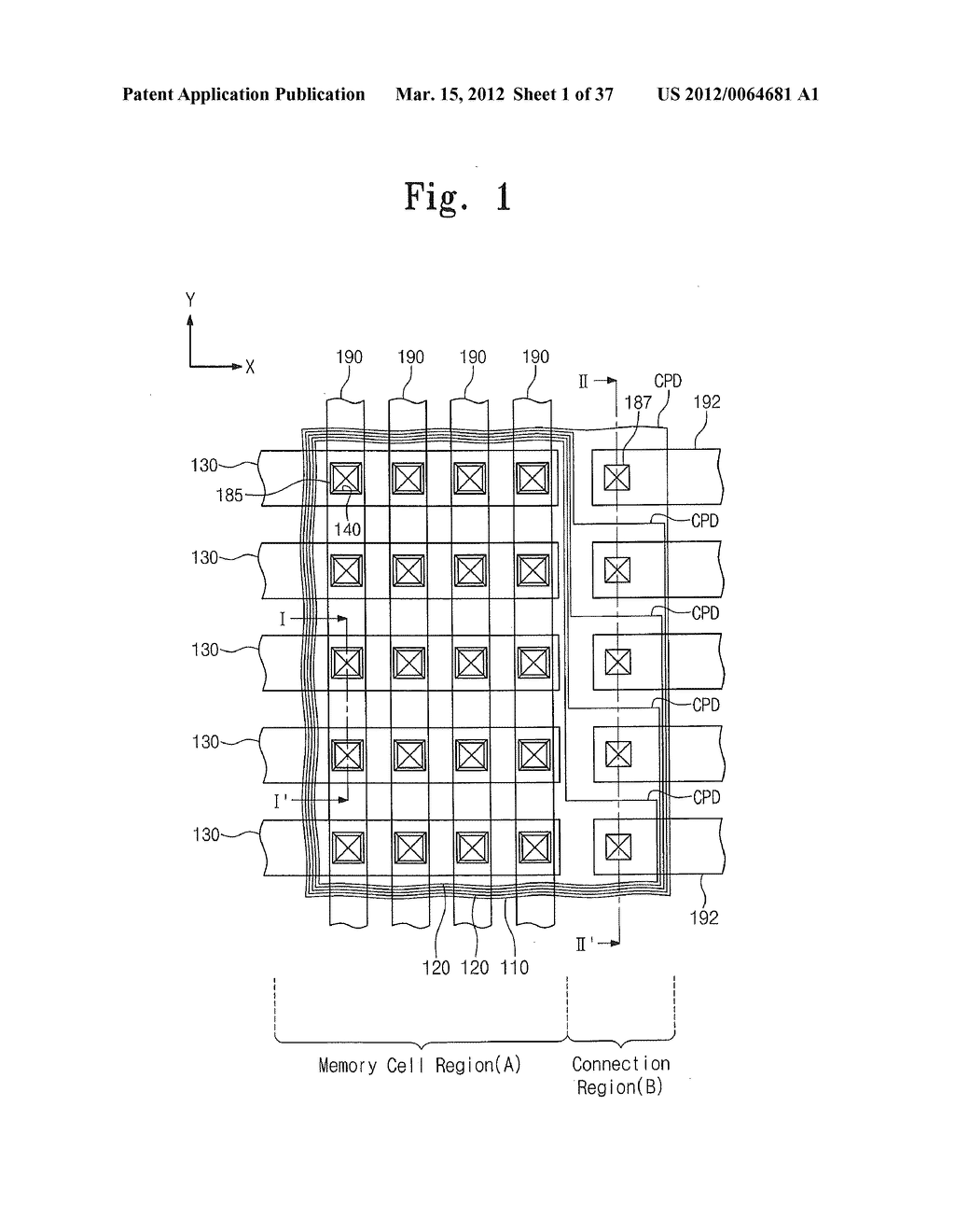 Semiconductor Memory Device And Method Of Forming The Same - diagram, schematic, and image 02