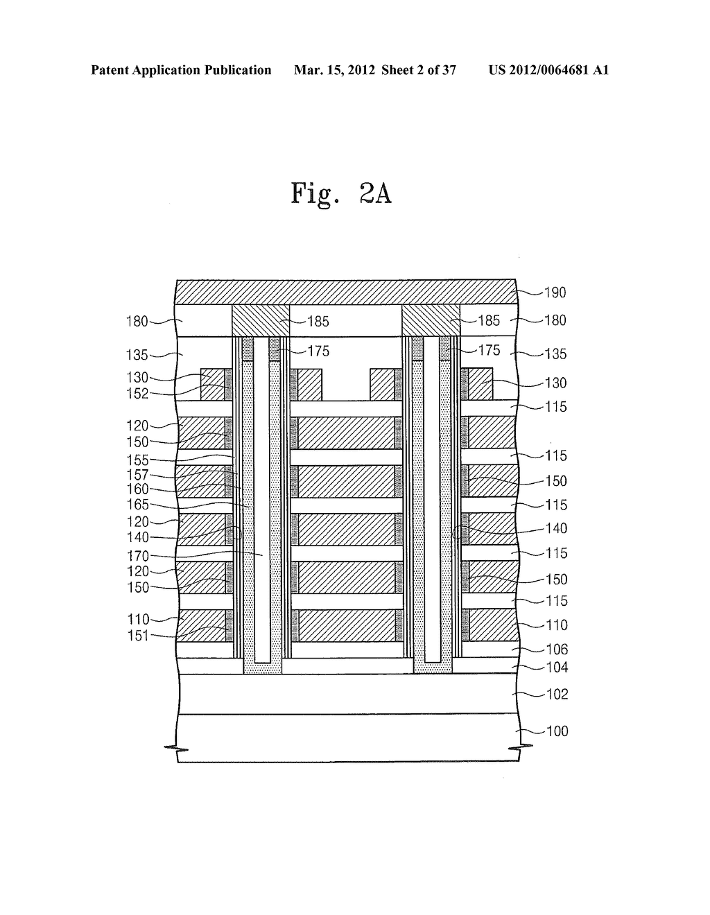 Semiconductor Memory Device And Method Of Forming The Same - diagram, schematic, and image 03