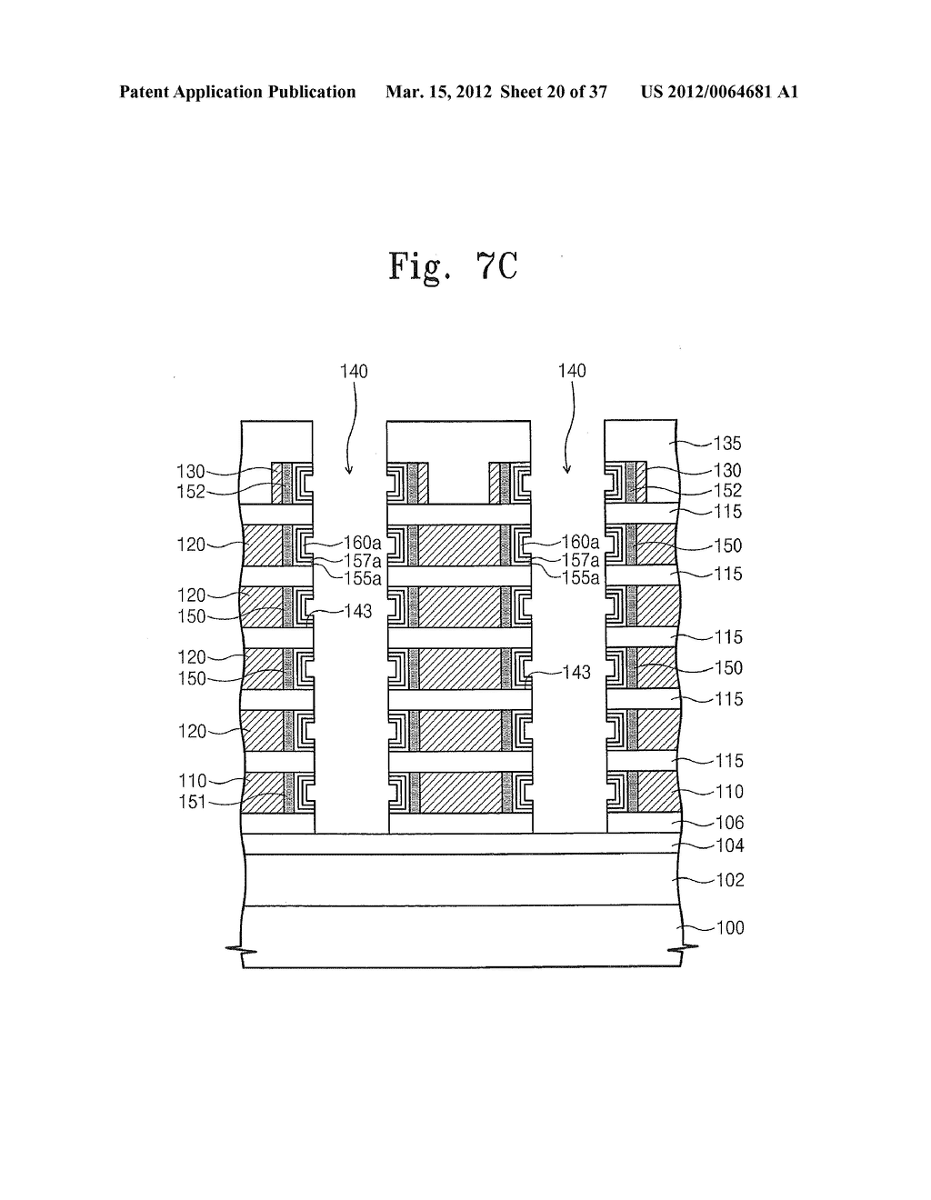Semiconductor Memory Device And Method Of Forming The Same - diagram, schematic, and image 21