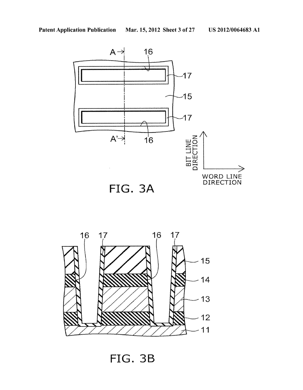 NONVOLATILE SEMICONDUCTOR MEMORY DEVICE AND METHOD FOR MANUFACTURING SAME - diagram, schematic, and image 04