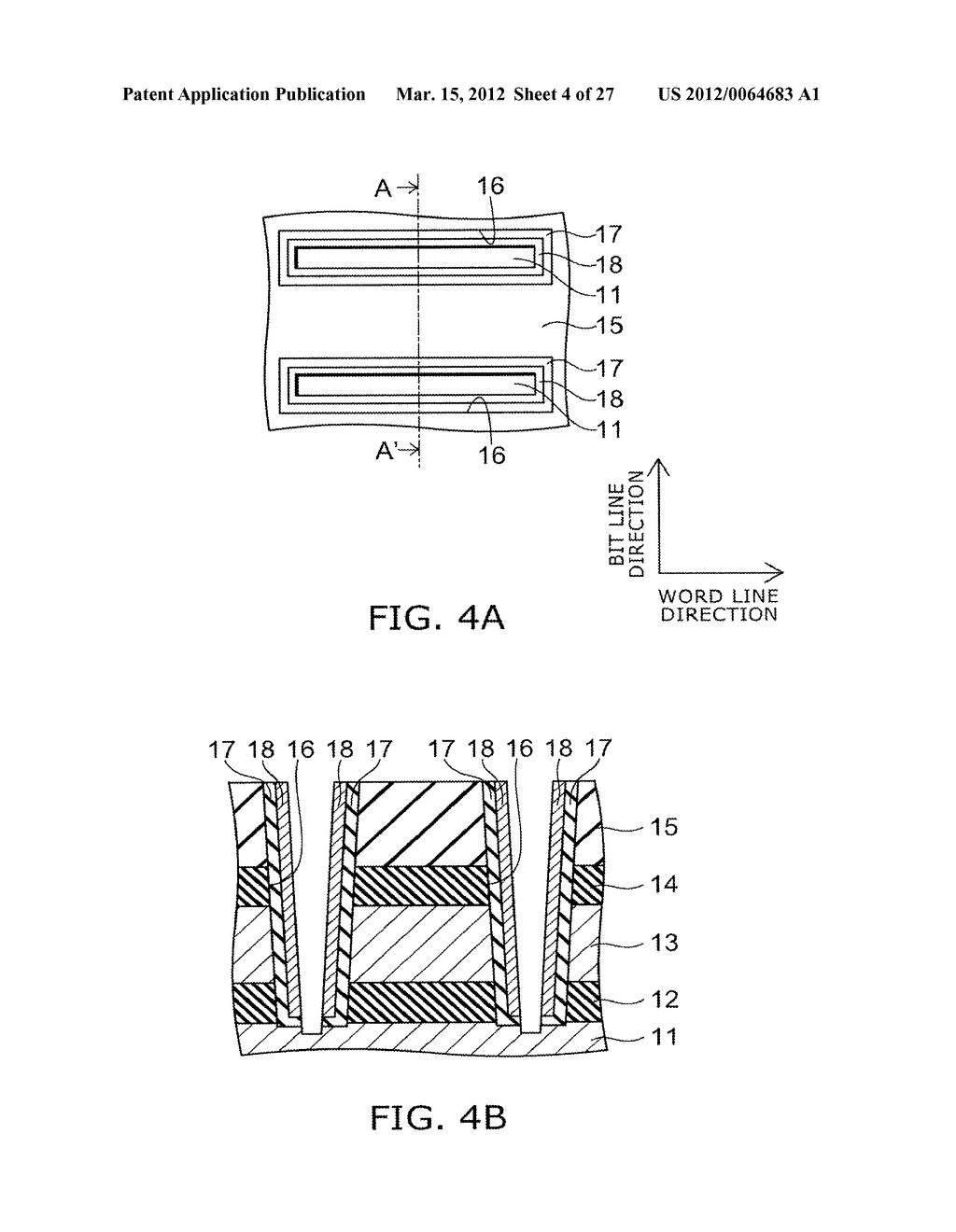 NONVOLATILE SEMICONDUCTOR MEMORY DEVICE AND METHOD FOR MANUFACTURING SAME - diagram, schematic, and image 05