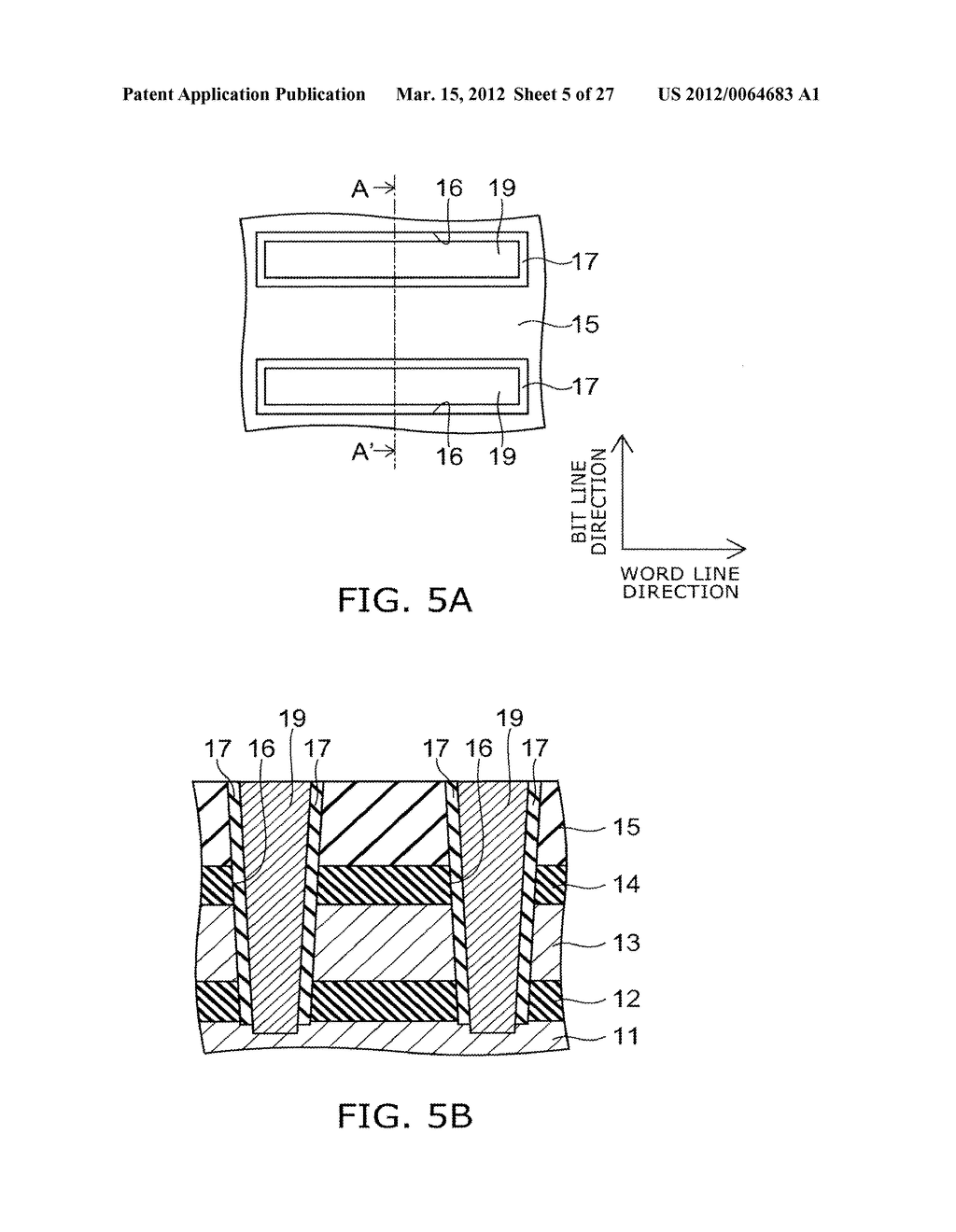 NONVOLATILE SEMICONDUCTOR MEMORY DEVICE AND METHOD FOR MANUFACTURING SAME - diagram, schematic, and image 06