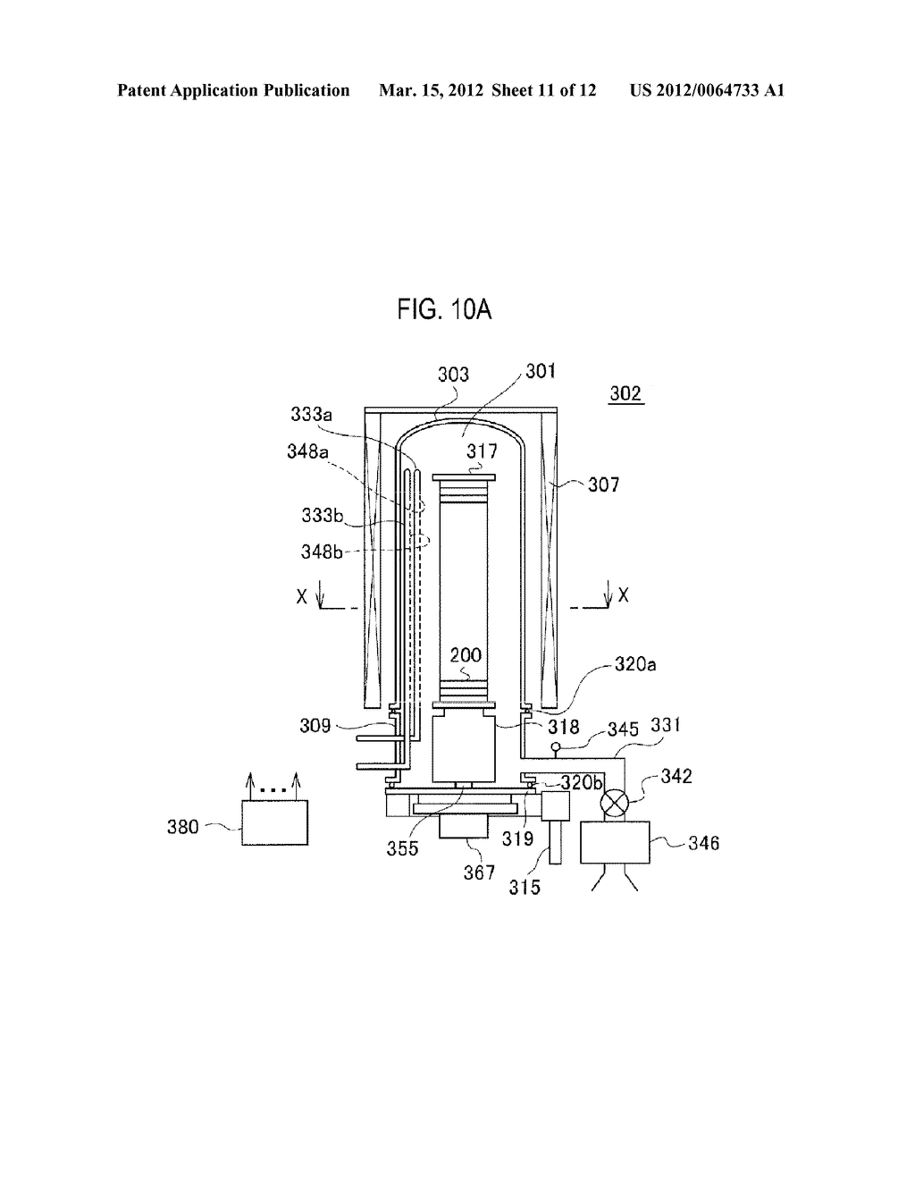METHOD OF MANUFACTURING SEMICONDUCTOR DEVICE AND SUBSTRATE PROCESSING     APPARATUS - diagram, schematic, and image 12