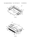 HOLDING MEMBER TO HOLD A CONNECTING OBJECT CONNECTABLE TO A CONNECTOR     HAVING AN ACTUATOR diagram and image