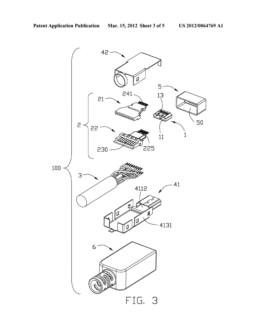 ELECTRICAL CONNECTOR ASSEMBLY WITH AN IMPROVED FRONT COVER - diagram, schematic, and image 04