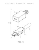 ELECTRICAL CONNECTOR ASSEMBLY WITH AN IMPROVED FRONT COVER diagram and image