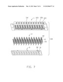 POWER RECEPTACLE WITH ENLARGED HEAT DISSIPATION PATH FORMED ON MATING FACE     AND POWER CONNECTOR ASSEMBLY THEREOF diagram and image