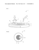 METHOD OF POLISHING OBJECT TO BE POLISHED AND POLISHING PAD diagram and image