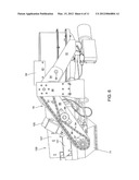 Finisher with on-board loading and unloading mechanism diagram and image