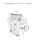 Finisher with on-board loading and unloading mechanism diagram and image