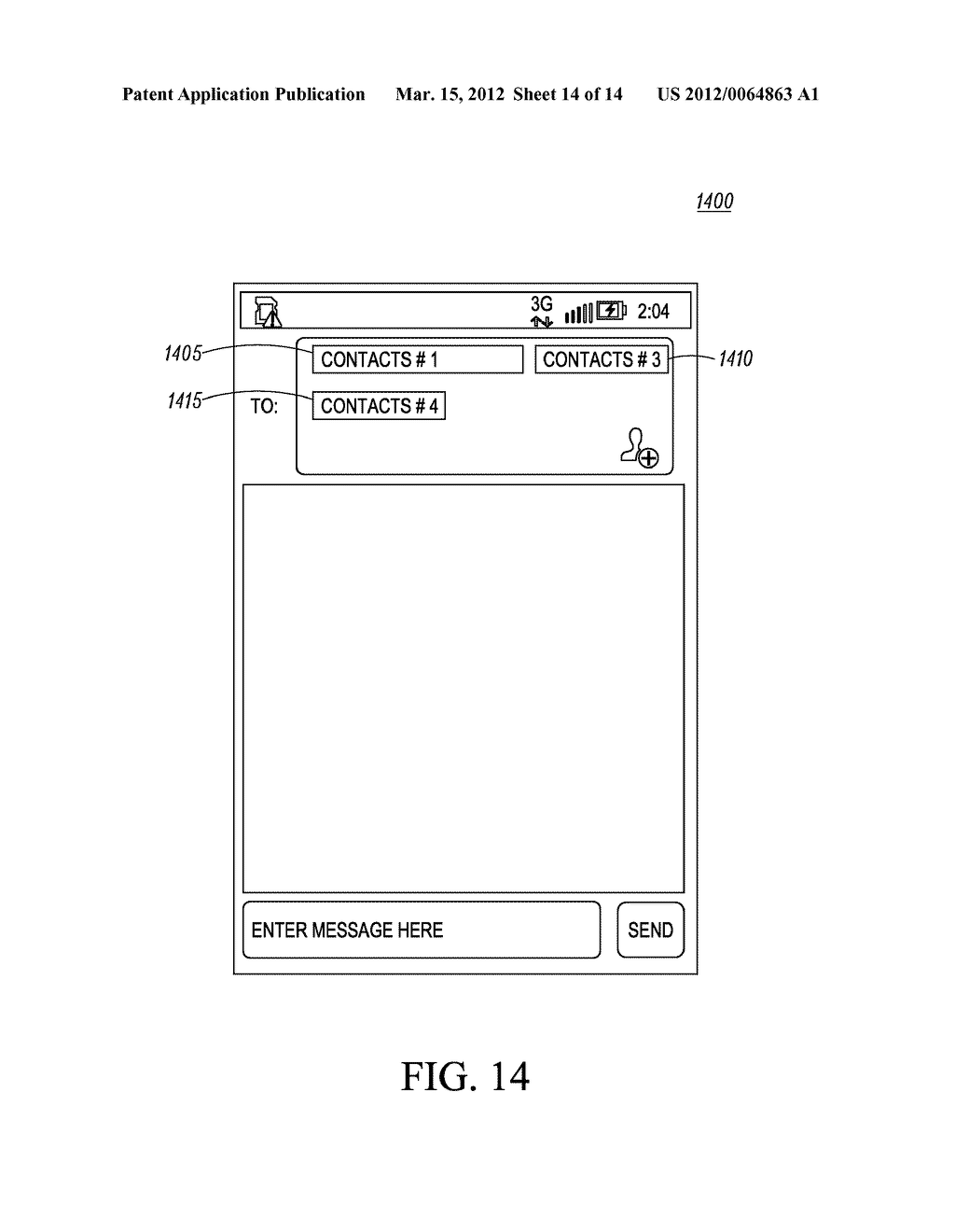 Method of an Electronic Device for Providing Contact or Group Information     for a Contact or Group of Contacts - diagram, schematic, and image 15