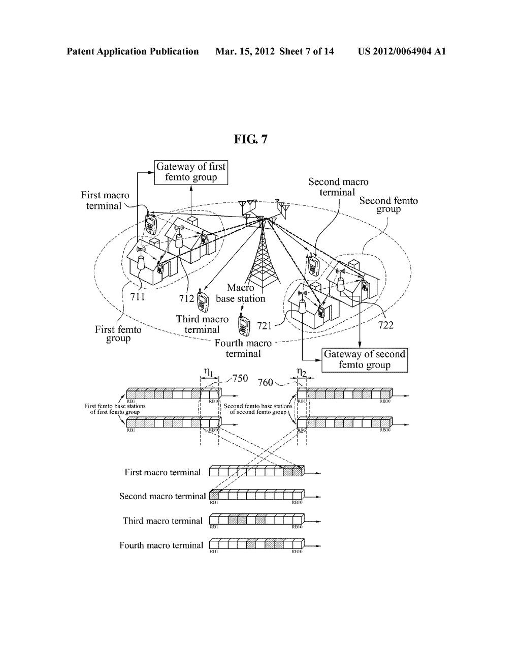METHOD AND APPARATUS OF CONTROLLING RESOURCE OF FEMTO BASE STATION FOR     PROTECTING INTERFERENCE VICTIM TERMINAL AND CONTROLLING INTERFERENCE     AMONG FEMTO BASE STATIONS - diagram, schematic, and image 08