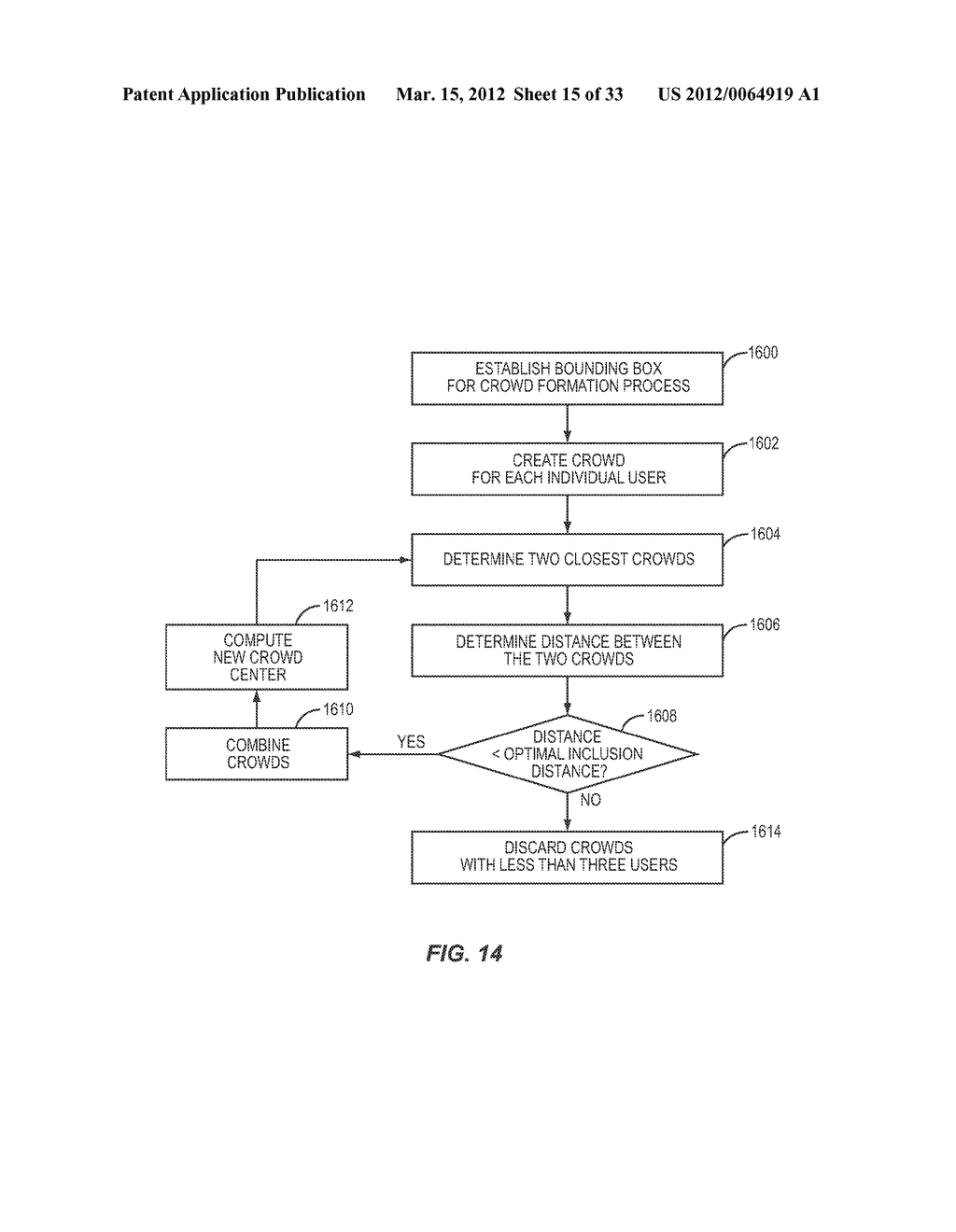 CROWD CREATION SYSTEM FOR AN AGGREGATE PROFILING SERVICE - diagram, schematic, and image 16