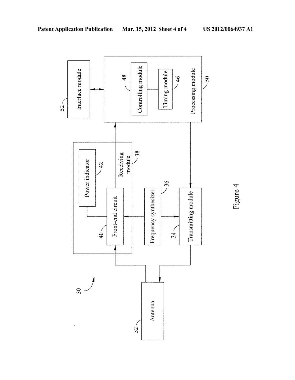 Wireless Communication Device and Power Saving Method Thereof - diagram, schematic, and image 05
