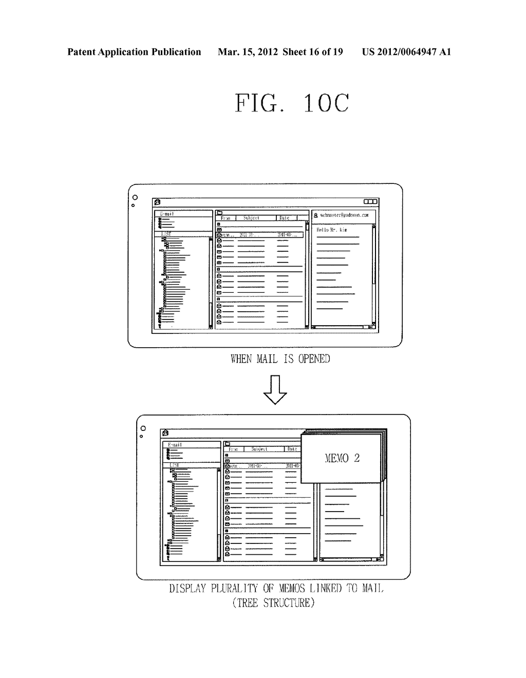 MOBILE TERMINAL AND MEMO MANAGEMENT METHOD THEREOF - diagram, schematic, and image 17