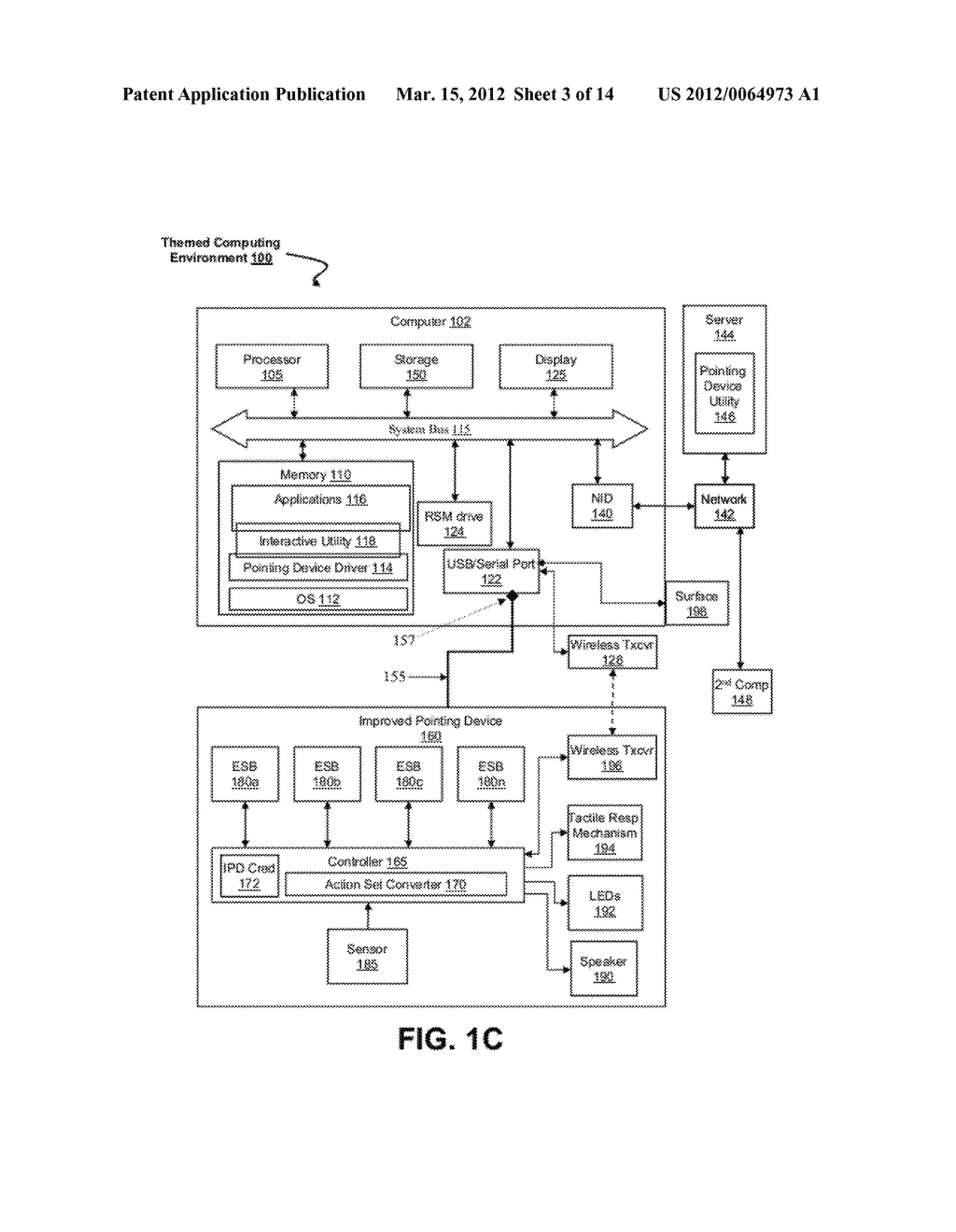 Interactive Computing System with Persistent Themes - diagram, schematic, and image 04