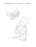 IRON-TYPE GOLF CLUB diagram and image