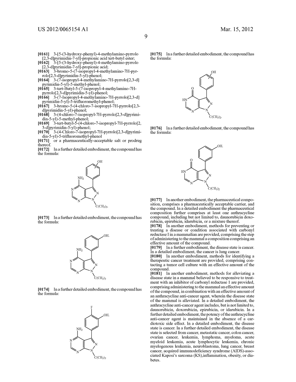 Pyrazolo Pyrimidine Derivatives and Methods of Use Thereof - diagram, schematic, and image 48