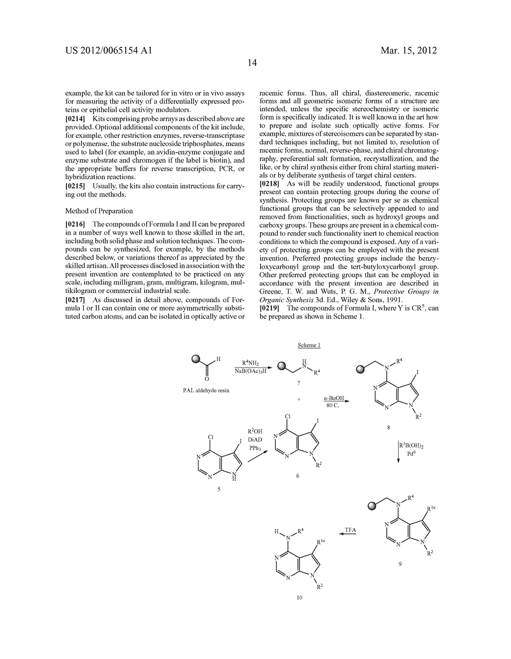 Pyrazolo Pyrimidine Derivatives and Methods of Use Thereof - diagram, schematic, and image 53