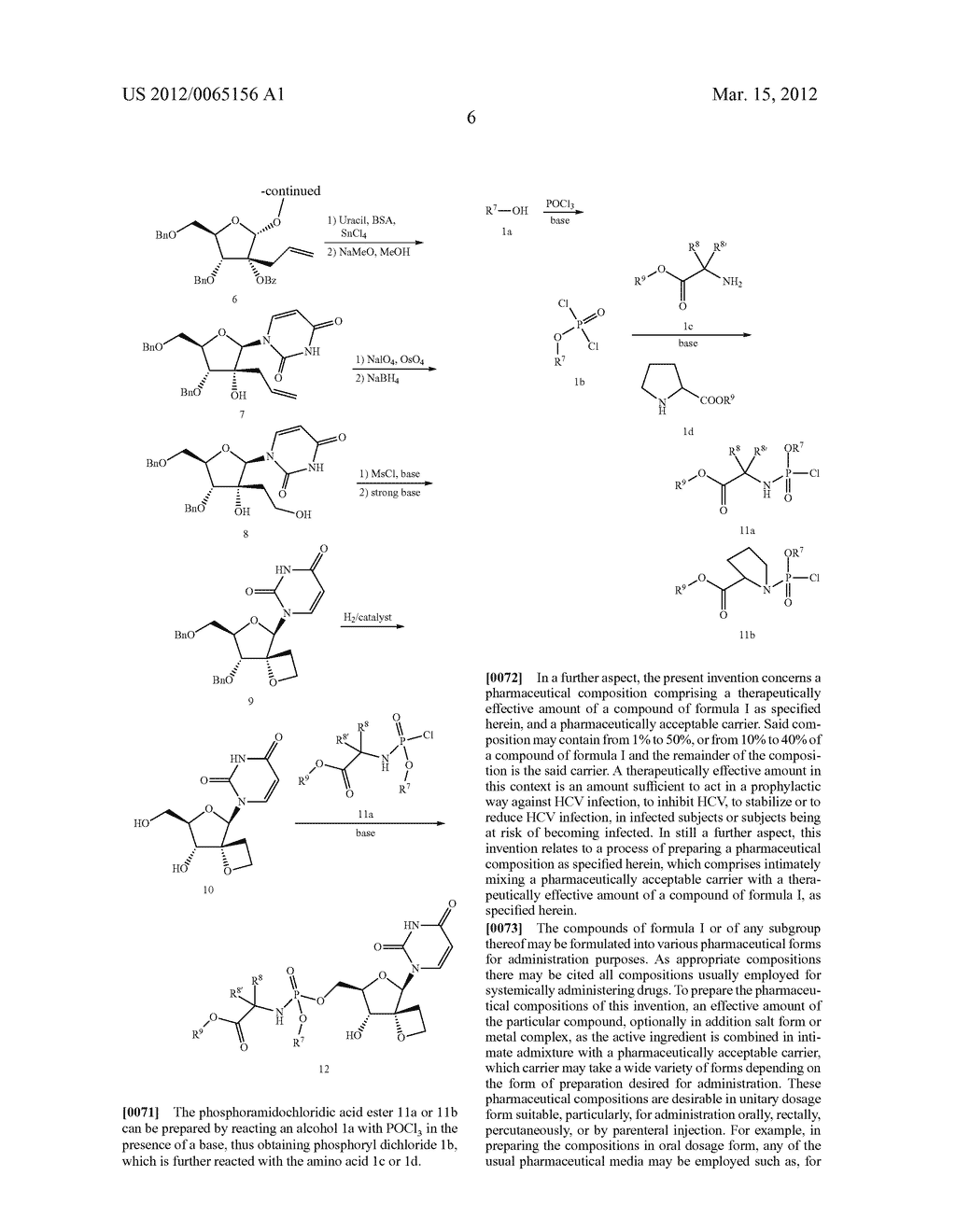 Uracyl Spirooxetane Nucleosides - diagram, schematic, and image 07