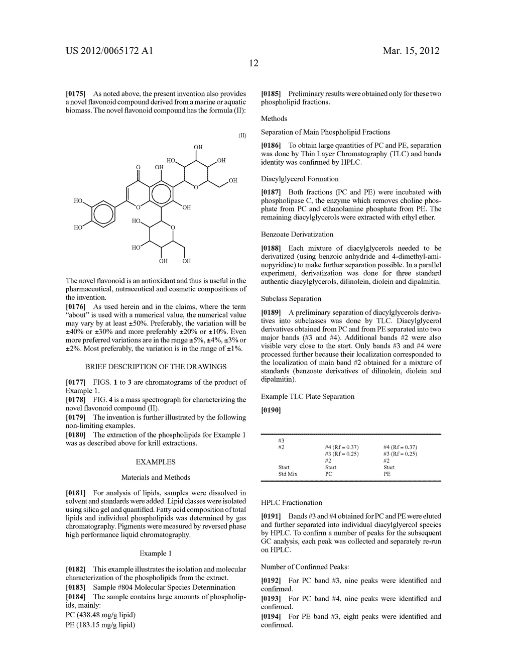 NATURAL MARINE SOURCE PHOSPHOLIPIDS COMPRISING POLYUNSATURATED FATTY ACIDS     AND THEIR APPLICATIONS - diagram, schematic, and image 17